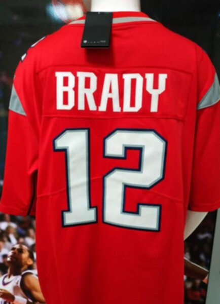 майка для американского футбола  New England Patriots №12 BRADY