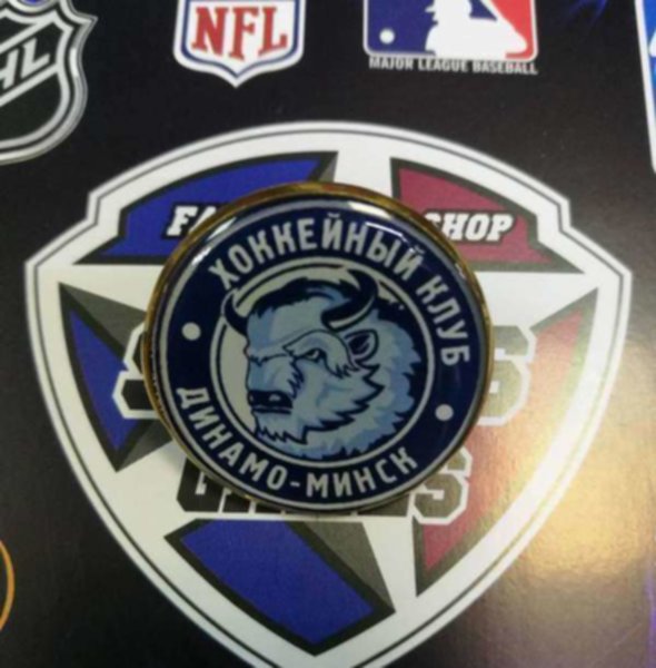 значок Динамо Минск  №0794  2,5см