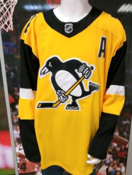 свитер хоккейный Pittsburgh Penguins №71 MALKIN adidas