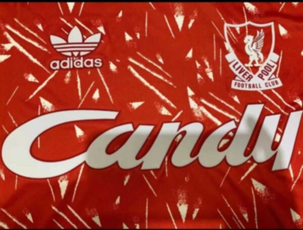  майка ретро  Liverpool длинный рукав  1989-1991,полиэстер 100%