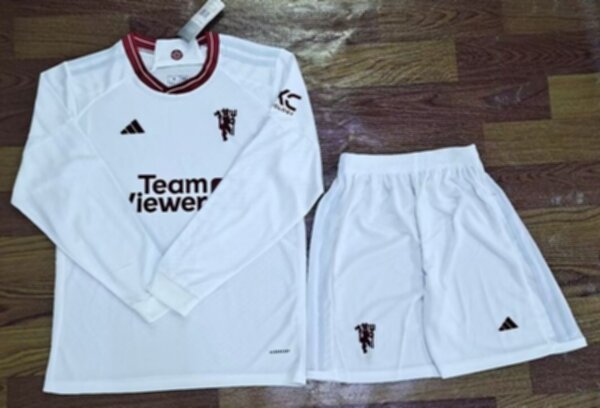 форма Manchester United  длинный рукав   2023-2024  резервная  полиэстер 100%