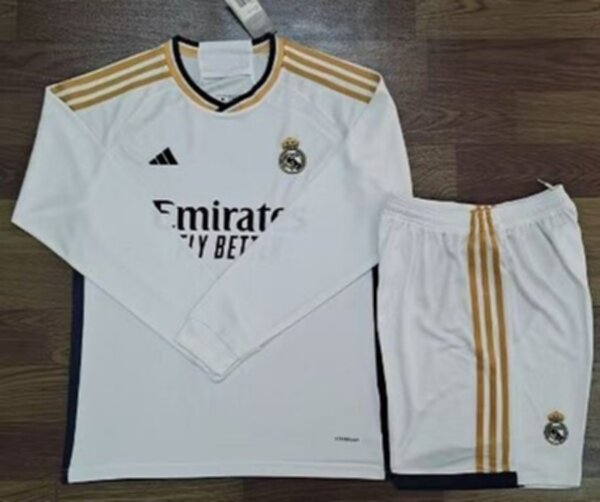форма Real Madrid  длинный рукав  2023-2024 домашняя  полиэстер 100%