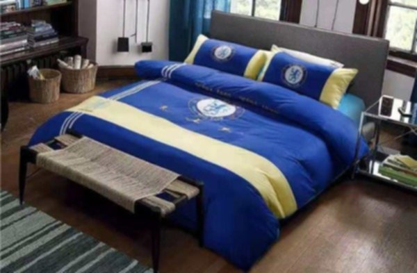 постельный комплект Chelsea   230см x 200см ,наволочка-2шт., пододеяльник-1шт., простыня-1шт., с вышивкой,хлопок 100%
