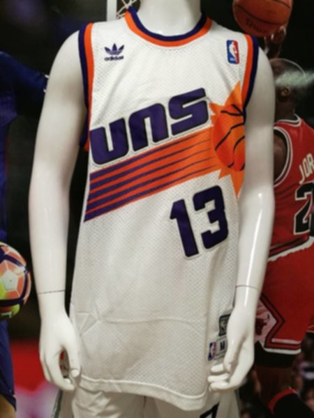 майка баскетбольная ретро  Phoenix Suns №13 NASH adidas