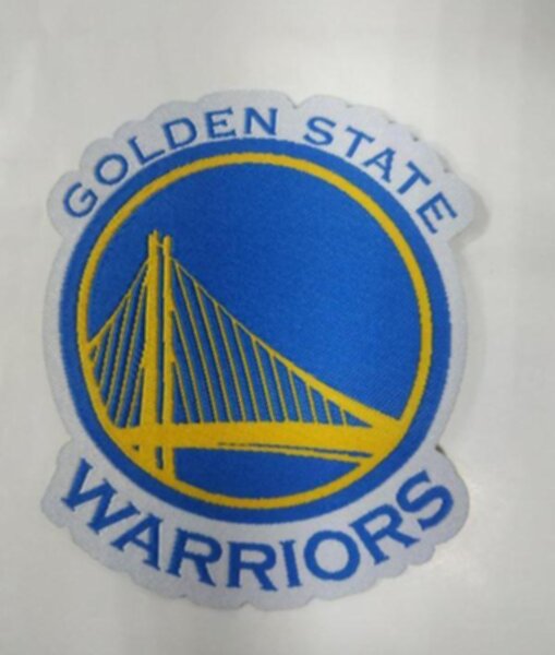 нашивка Golden State Warriors  8 см х 6 см