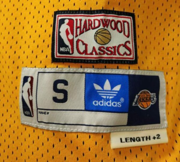 майка баскетбольная Los Angeles Lakers №73 Rodman   adidas 