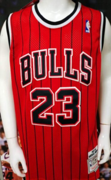 майка баскетбольная Chicago Bulls №23 JORDAN  Mitchell & Ness