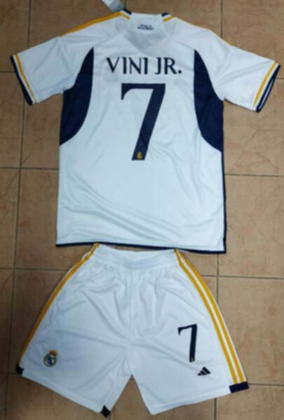 форма Real Madrid №7 VINI JR. 2023-2024 adidas домашняя полиэстер 100%