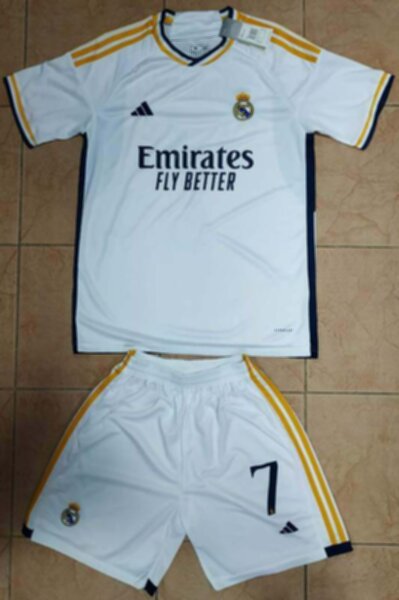 форма Real Madrid №7 VINI JR. 2023-2024 adidas домашняя полиэстер 100%
