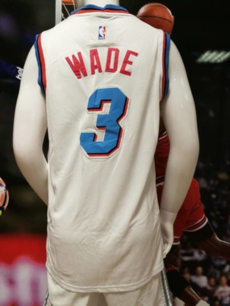 майка баскетбольная  Miami Heat №3 WADE  nike