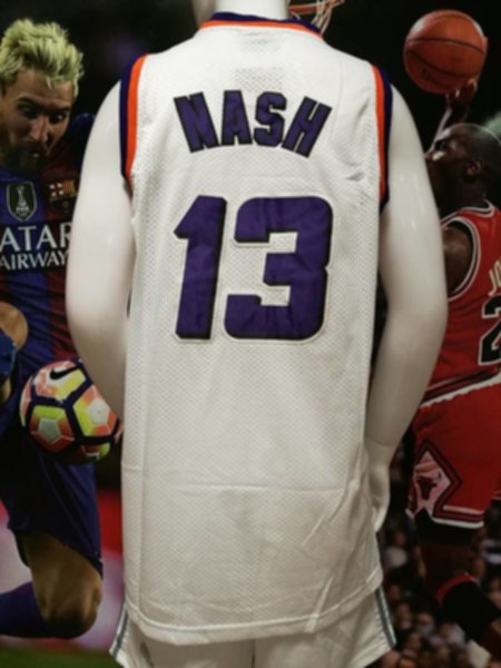 майка баскетбольная ретро  Phoenix Suns №13 NASH adidas