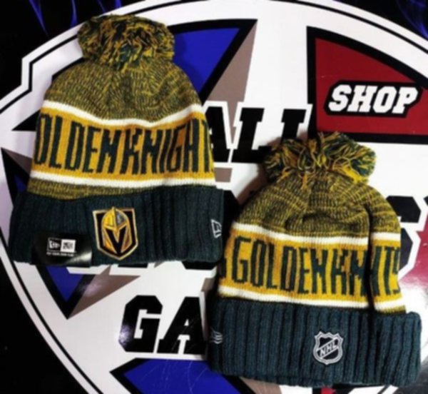 шапка Vegas Golden Knights  акрил 100% 