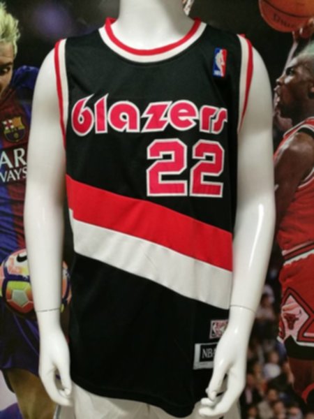 майка баскетбольная ретро Portland Trail Blazers №22 DREXLER  adidas