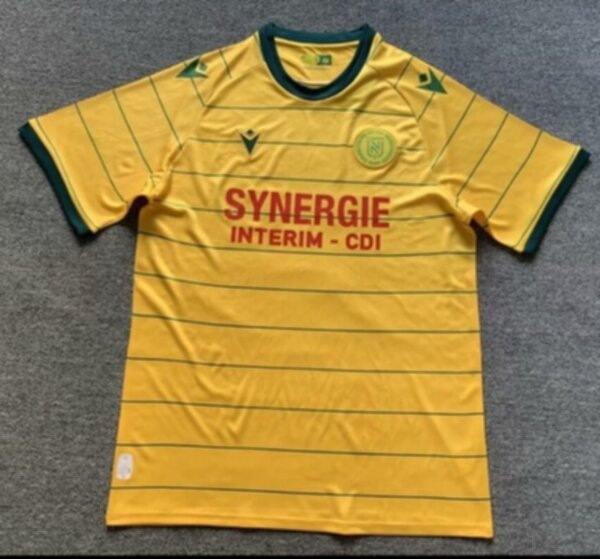 майка FC Nantes домашняя,полиэстер 100%
