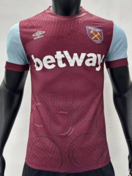 майка  West Ham United  2023-2024,домашняя,полиэстер 100%