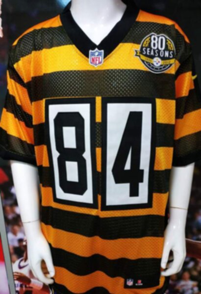майка для американского футбола Pittsburgh Steelers №84 Brown