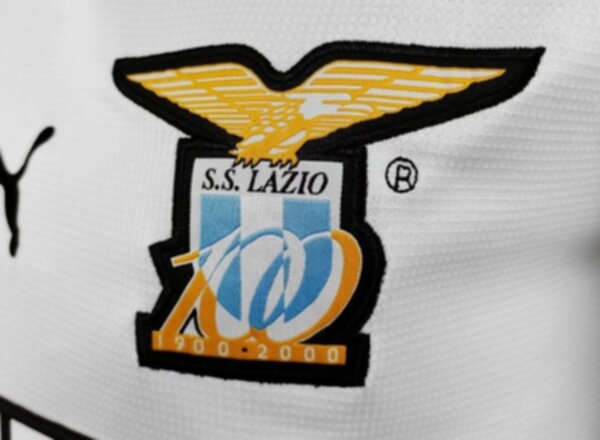 майка S.S.Lazio ретро  2000-2001  полиэстер 100%