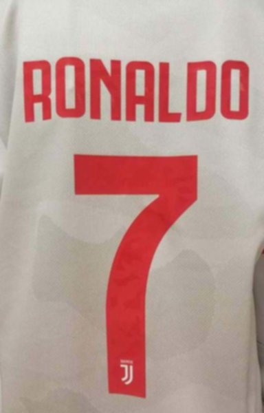 форма Juventus детская  №7 RONALDO  2019-2020  гостевая