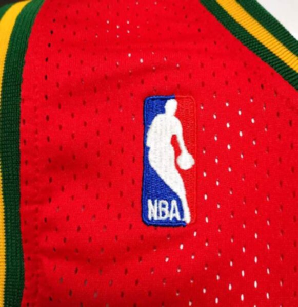 майка баскетбольная  Seattle Supersonics №40  Kemp  Mitchell & Ness