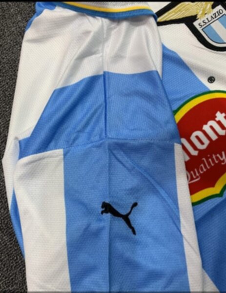 майка S.S.Lazio ретро 1999-2000,полиэстер 100%