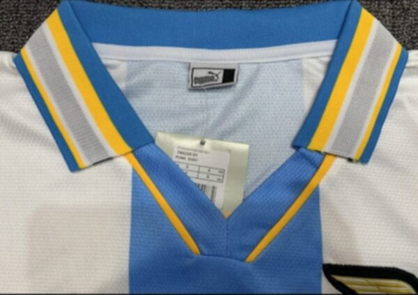 майка S.S.Lazio ретро 1999-2000,полиэстер 100%
