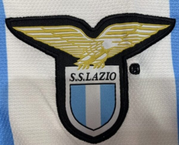 майка S.S.Lazio ретро 1999-2000,полиэстер 100%