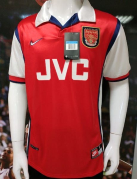 майка Arsenal 1998  ретро  полиэстер 100%