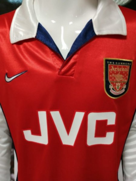 майка Arsenal 1998  ретро  длинный рукав  полиэстер 100%
