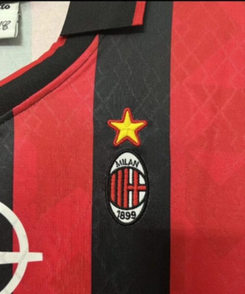 майка AC Milan  ретро  1995-1996 полиэстер 100%
