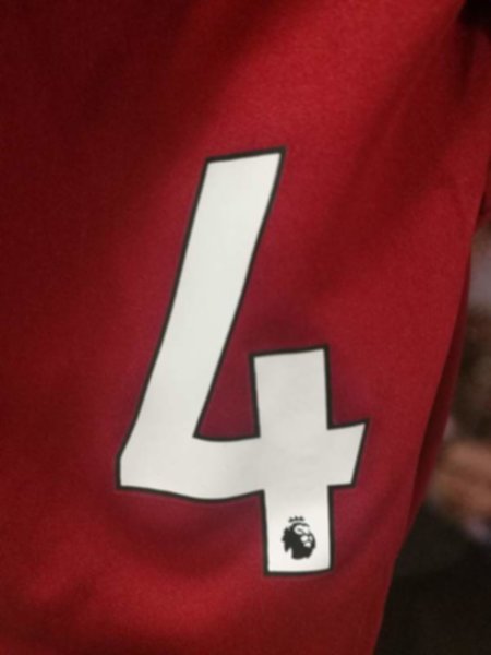 форма детская Liverpool №4  VIRGIL  2019-2020  домашняя  Лига Чемпионов