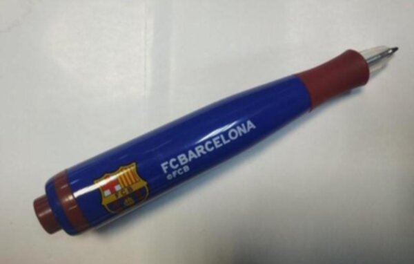 авторучка Barcelona 15см (с мелодией клубного гимна  и подсветкой)