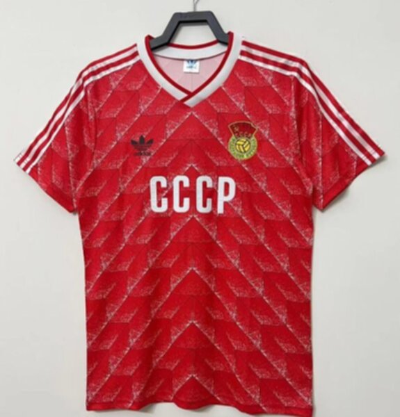 майка сборной СССР  ретро  1988-1989 adidas  полиэстер 100%