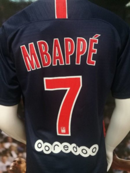 форма Paris SG №7 MBAPPE  домашняя  2018-2019