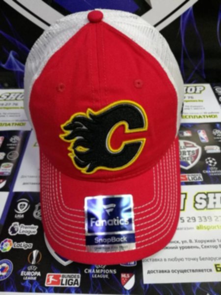 бейсболка Calgary Flames Fanatics