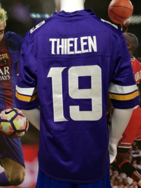майка для американского футбола Minnesota Vikings №19 THIELEN