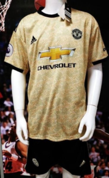 форма Manchester United  гостевая  2019-2020