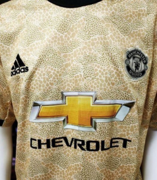 форма Manchester United  гостевая  2019-2020