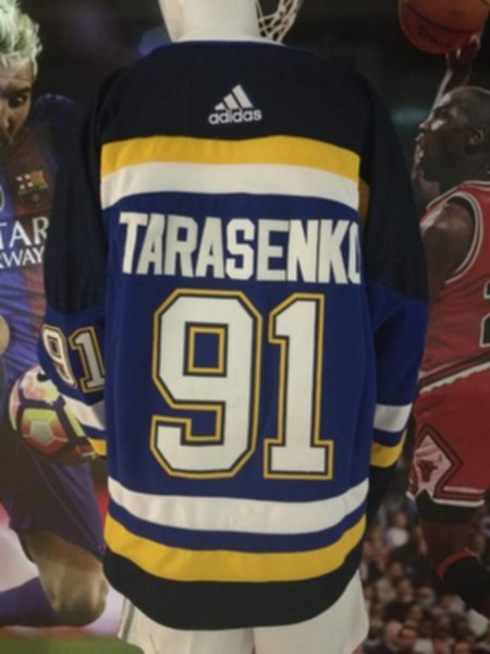 свитер хоккейный St. Louis Blues №91 TARASENKO  adidas