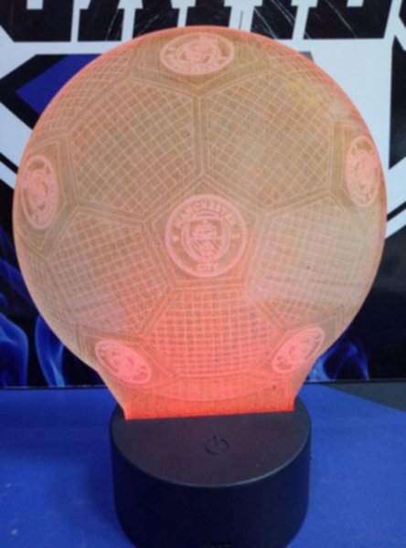 светильник LED Manchester City 19см х 15см х 4см