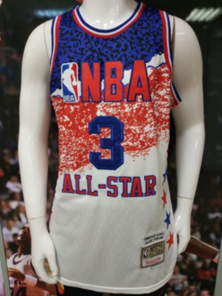 майка баскетбольная All stars game №3 IVERSON  2003 Mitchell and Ness 