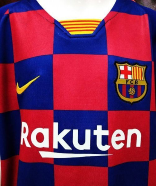 форма детская Barcelona №17 GRIEZMANN  домашняя  2019-2020  Лига Чемпионов
