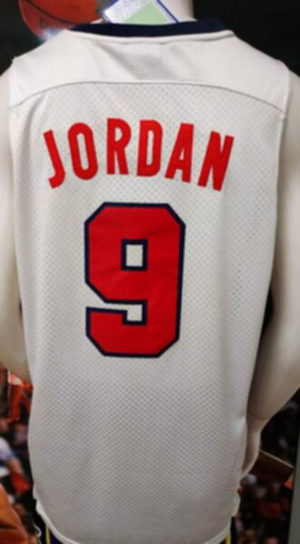 майка баскетбольная сборной США №9 Jordan