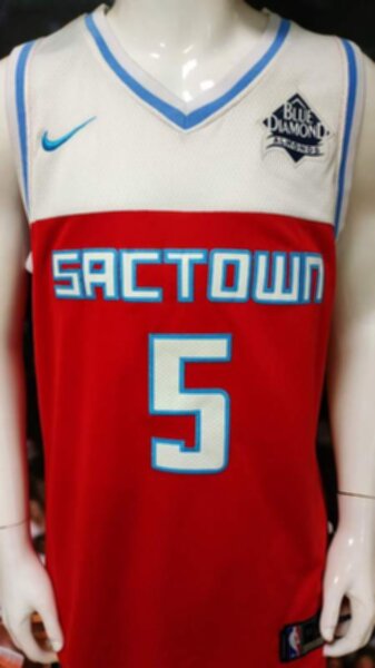 майка баскетбольная  Sacramento Kings №5 FOX  nike