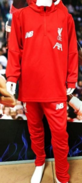 тренировочный костюм детский Liverpool  2019-2020  полиэстер 100%