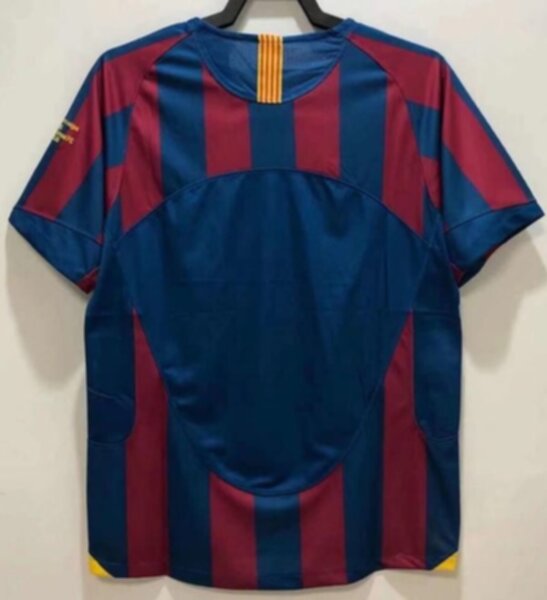 майка ретро Barcelona 2006 финал лиги чемпионов,полиэстер 100%