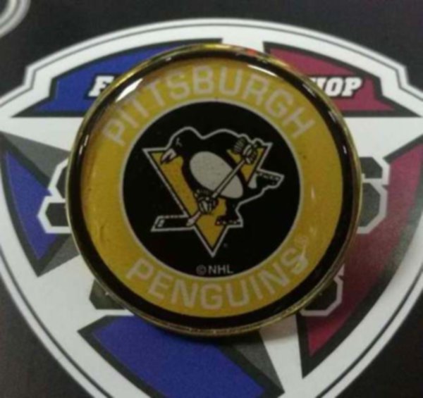 значок Pittsburgh Penguins №0761  2,5см
