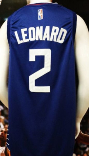 майка баскетбольная LA Clippers №2 LEONARD  nike