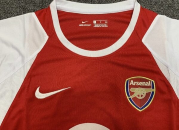 майка Arsenal 2002-2003  ретро  полиэстер 100%