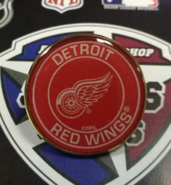 значок Detroit Red Wings  №0764  2,5см