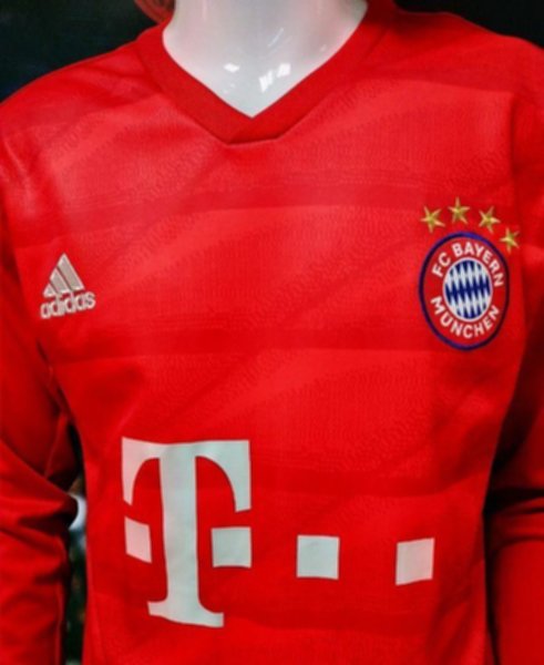 форма Bayern Munchen  длинный рукав  2019-2020  домашняя